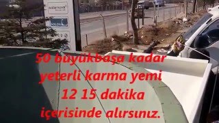 yem karma 3 m3 elektrikli 220 volt ile calışır