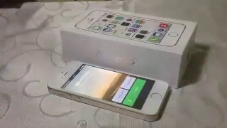 Обзор 100% копии Iphone 5S mtk 6582
