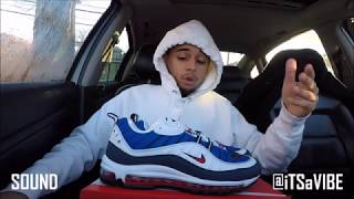 NIKE AIR MAX 98 GUNDAM UNBOXING (REVIEW) EARLY RELEASE