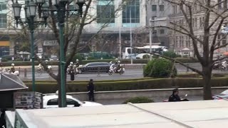 Raw: Beijing Motorcade Amid Kim Jong Un Rumors