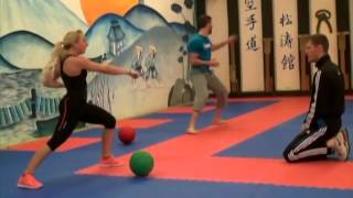2014: Champions Dojo, Training with Emma Lucraft