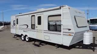 Good Solid 30' 2000 Jayco Eagle 302 Only 4810lbs Easy to Tow Sleeps 6 ZOOMERSRVINDIANA