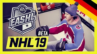 NHL 19 Beta - EASHL 6on6 (World of CHEL) | First Look Deutsch