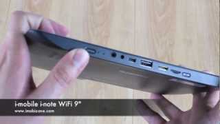 รีวิวตัวเครื่อง i-mobile i-note WiFi 9 นิ้ว