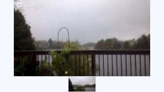 Hurricane Sandy Live Webcam, Woomere NY