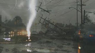 A violent storm has brought destruction to the capital of Oman!