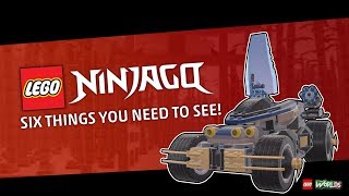 6 NINJAGO THINGS YOU NEED TO SEE IN LEGO WORLDS!