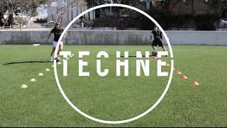 Techne Time Trail: Cone Dribbling