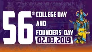 56th College Day & Founders' Day - ANJAC 2019
