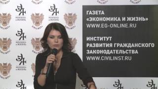 Анна Дунаева. Беседа о договоре строительного подряда