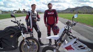2018 Zero DSR vs. Alta Redshift SM – Drag Race!