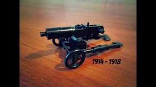 Собираем оружия из Lego Первая мировая война 1914 - 1918 (Пулемёт Максим) Lego самоделка № 34