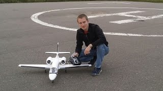 Радиоуправляемый импеллерный самолет Dynam Cessna 550 Turbojet ... Сборка