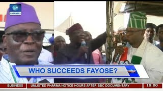Ekiti Gov'ship Race: Contest To Elect Fayose's Successor Thickens Pt.1 |Politics Today|