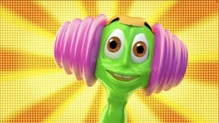 Funny songs for children (Kids) - funny cartoon 3D animation songs Crazy Hammer clip