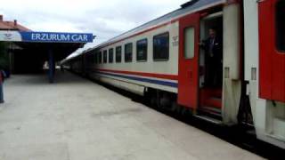 Train Ankara - Kars at Erzurum
