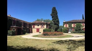 Bucolic French Manoir for sale with four cottages - 2 pool and 2 lakes - Gascony