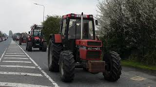 Tractor Run. Kilbeggan Co. Westmeath, Ireland. Sunday April 7th 2019