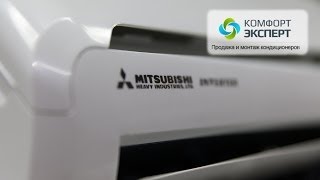 Настенный кондиционер Mitsubishi Heavy Industries SRK35ZJ-S / SRC35ZJ-S. Видео обзор