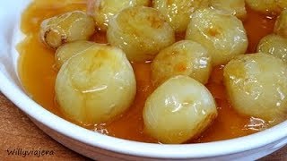 CEBOLLITAS FRANCESAS  GLASEADAS