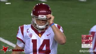 Sam Darnold (USC QB) vs Washington State - 2017