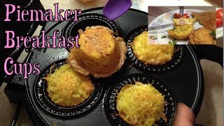 Breakfast Cups Piemaker Budget Recipe cheekyricho tutorial