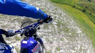 KTM 690 Enduro R and Suzuki Djebel 200 summer in Russia 2