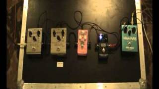 Delays competition Biyang Ad7 AD8 AD10 MXR Carbon Copy WH Aqua Puss