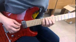 Студент Guitar Campus - Аким Рыбаченок. Мелодические линии с использованием приёма Shape и арпеджио