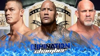 Goldberg vs John Cena vs The Rock for Championship