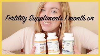 Fairhaven health Fertility suppliments - 1 month on