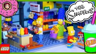 LEGO Simpsons Kwik-E-Mart Build Review Silly Play Part 2 - Kids Toys