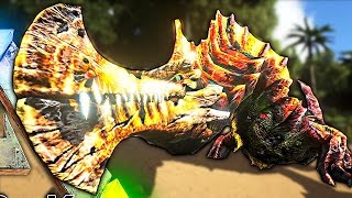 ARK Survival Evolved - MONSTER HUNTER MOD UPDATE, NEW AGNAKTOR, BAGGI, JAGGI & GLACIAL ( Gameplay )