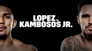 TEÓFIMO LÓPEZ vs. GEORGE KAMBOSOS JR. WEIGH-IN LIVESTREAM