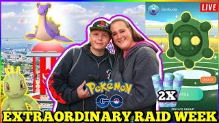 ? Live ? New Event ( SHiNY BRONZOR ) - Extraordinary Raid Week ? Shiny Lapras |Pokemon Go NYC (2)