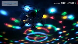 Светодиодный дискошар с пультом и флешкой. Светящийся проектор шар. MP3 LED MAGIC BALL LIGHT