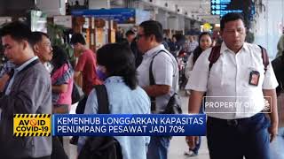 Kemenhub Longgarkan Kapasitas Penumpang Pesawat Jadi 70%