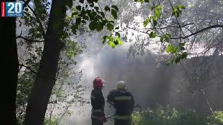 Пожежа на Писарева/Вінниця 06.06.2018