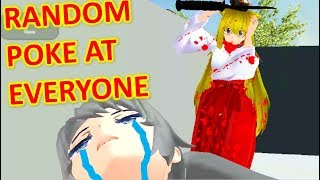 [School Girls Simulator] SHOULD YOU POKE? NOT POKE? RANDOM DAY AT SGS