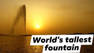WORLD'S TALLEST FOUNTAIN | KING FAHAD FOUNTAIN  ▪ JEDDAH FOUNTAIN ▪ SAUDI ARABIA ▪ VLOG #6