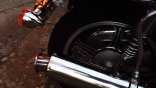 GN125-2F マフラー交換後の音