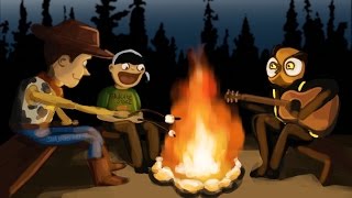 Gmod Sandbox Funny Moments - Zombies Camping Trip!