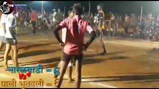 Quarter final ... नारळवाडी Vs पाली भुतिवली. Khel kabaddi. ...   le panga. ...