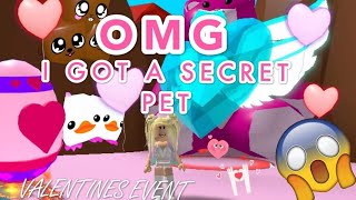 OMG???? I GOT MYSELF A *SECRET PET* IN ROBLOX BUBBLEGUM SIMULATOR ? VALENTINES ? EVENT 2020