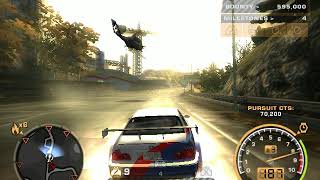 Need For Speed Most Wanted AI Driver Bypasses Flat Tires
