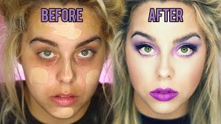 Purple Haze Makeup Look! I Nicole Matthews I