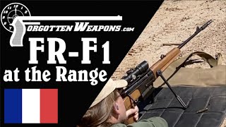French FR-F1 Sniper Rifle at the Range