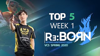 Múa Vòng cùng Levi [Top 5 Tuần 1 VCS Mùa Xuân 2020]