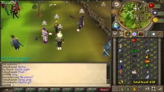 Purple Party Hat Pk Runescape 2011.