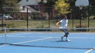 Josh Saunders College Tennis Video